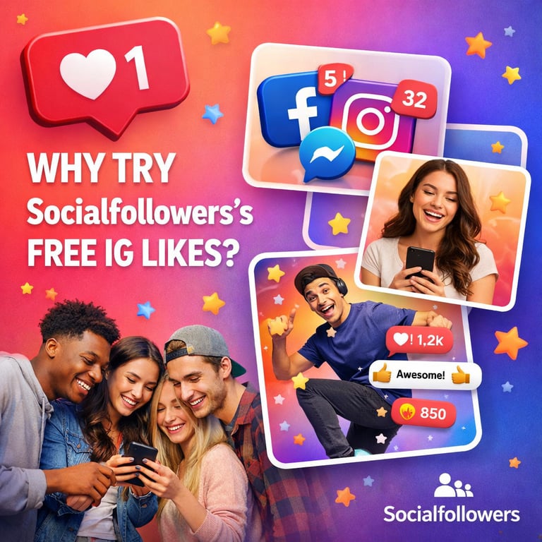Why Use SocialFollowers for Free Instagram Likes