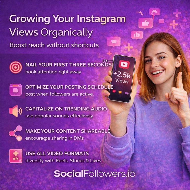 Growing Your Instagram Views Organically