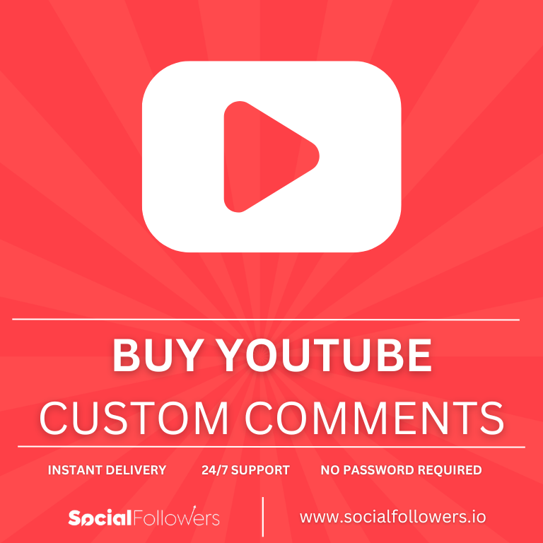 What is Our YouTube Custom Comments Service?
